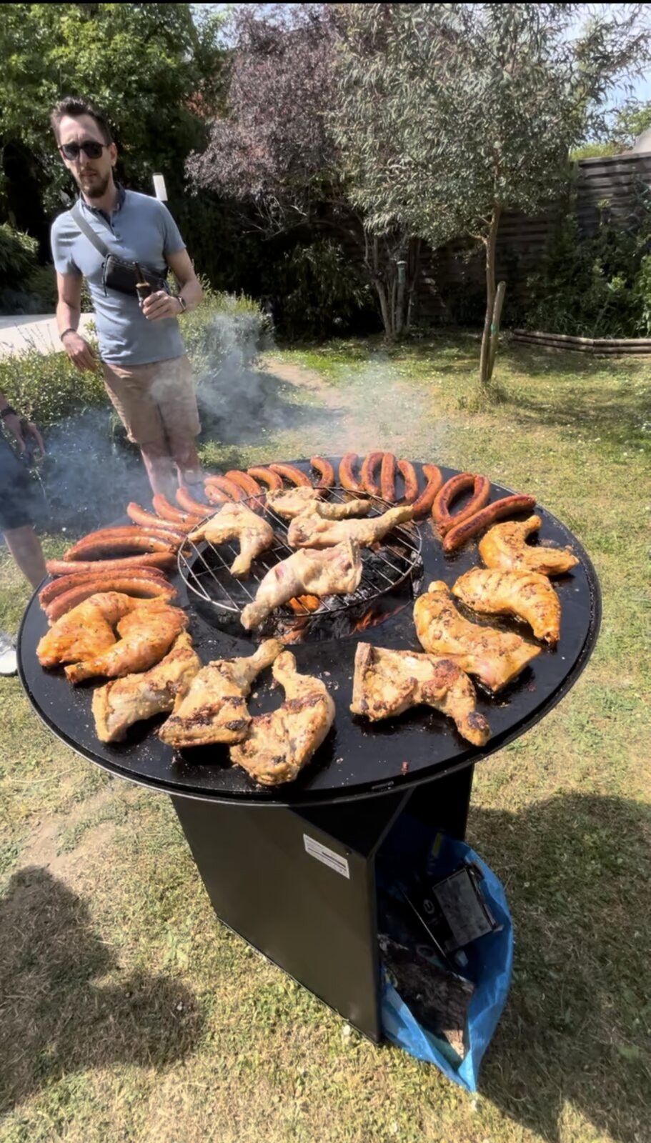 Barbecue au jardin