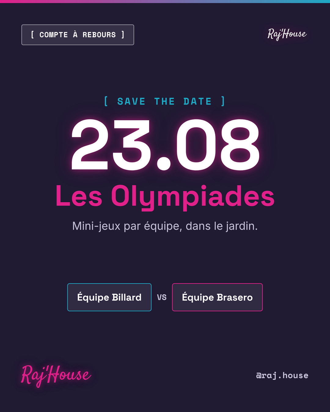 Post compte à rebours